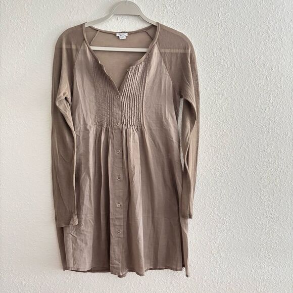 Transit Par-Such Dresses & Skirts - Transit Par-Such Taupe Viscose Knit Dress Made in Italy size 3 Medium